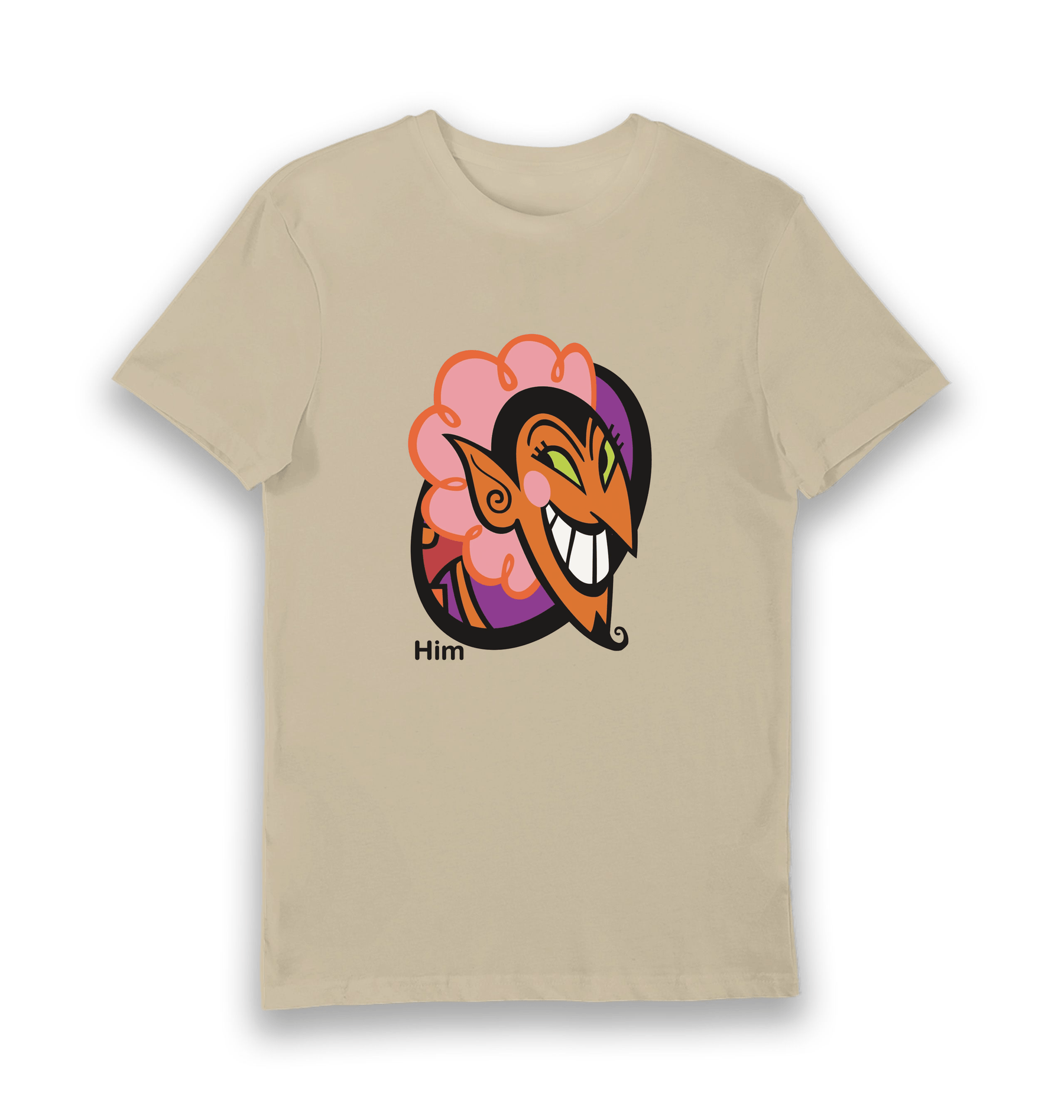 Sand Printed T-shirt Front