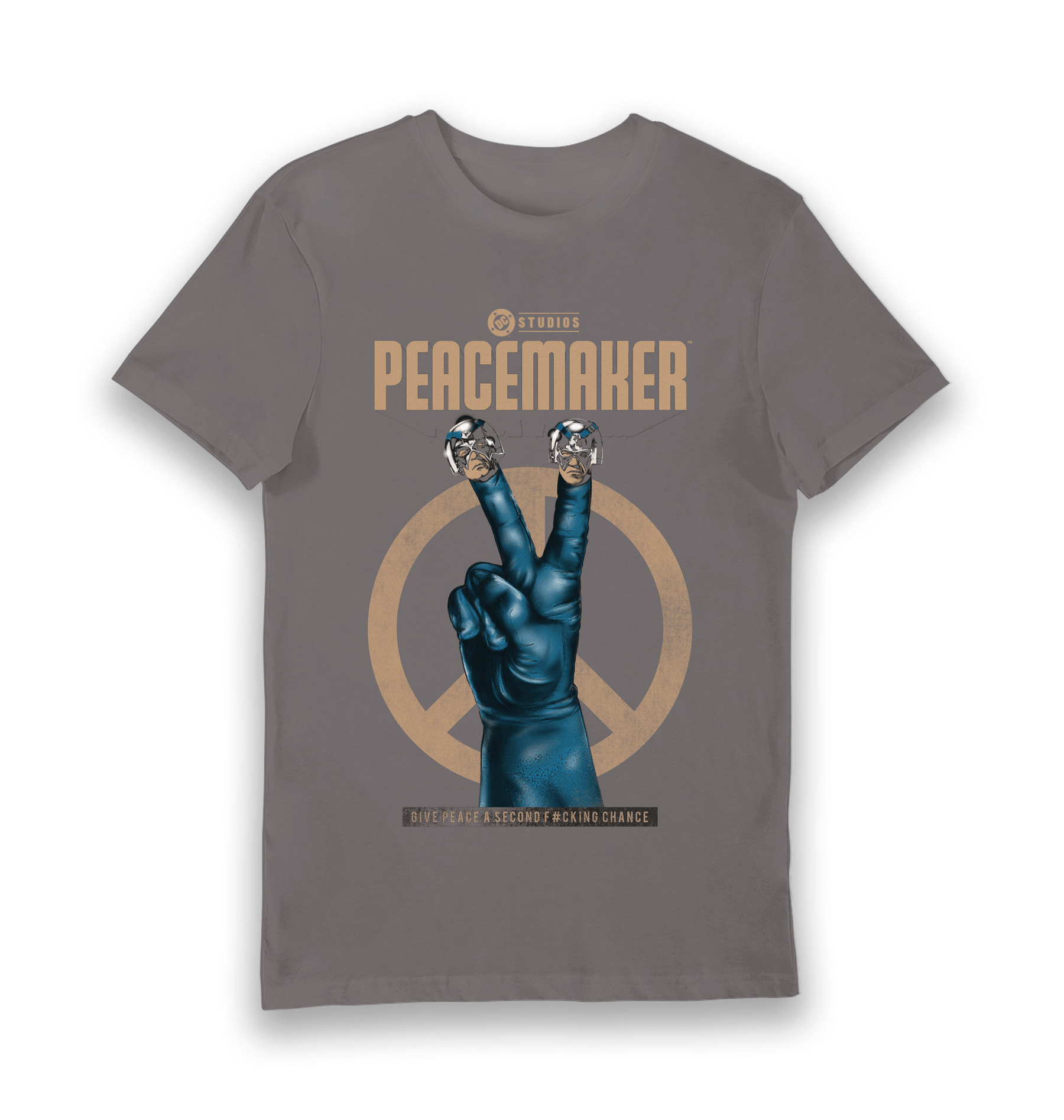 Charcoal Printed T-shirt Front
