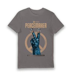 Charcoal Printed T-shirt Front