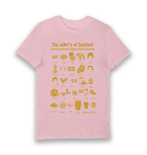 Pink Printed T-shirt Front