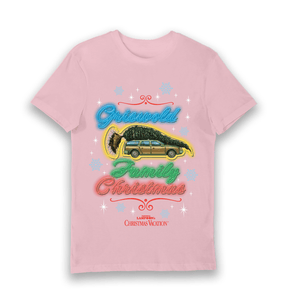 Pink Printed T-shirt Front