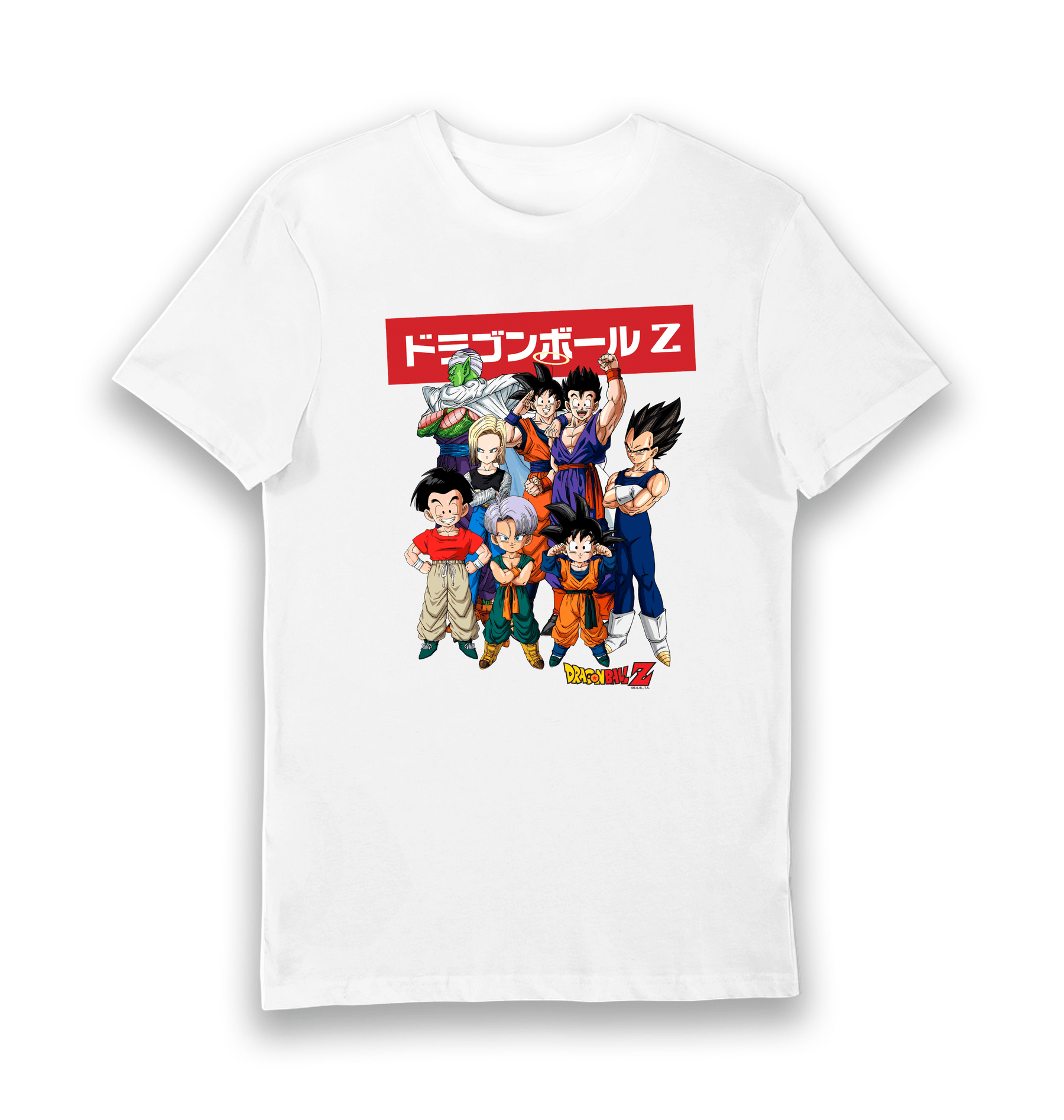White Printed T-shirt Front