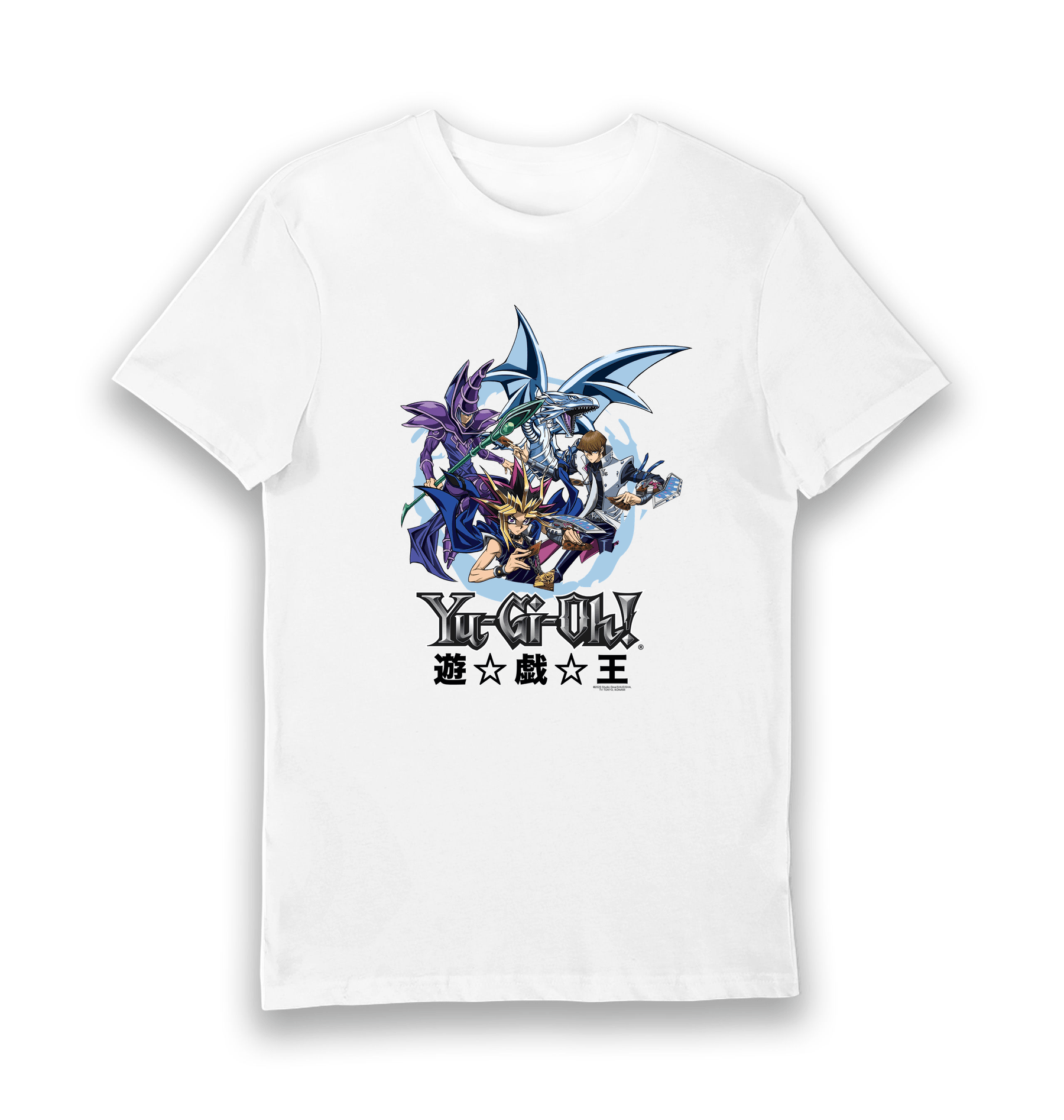 White Printed T-shirt Front