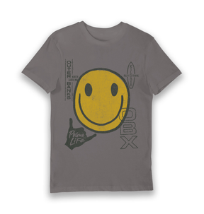 Charcoal Printed T-shirt Front
