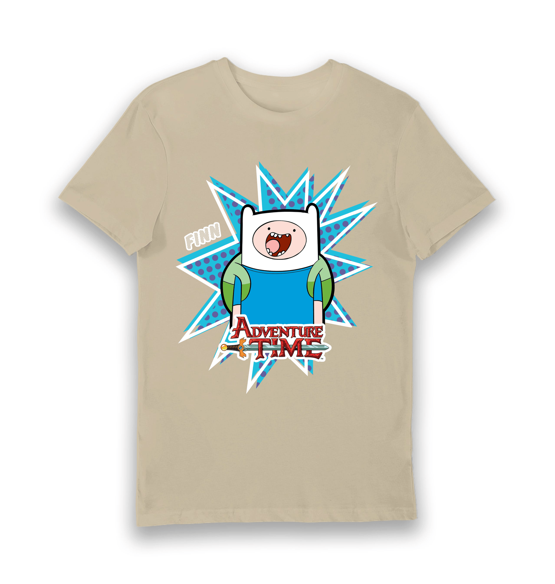 Sand Printed T-shirt Front
