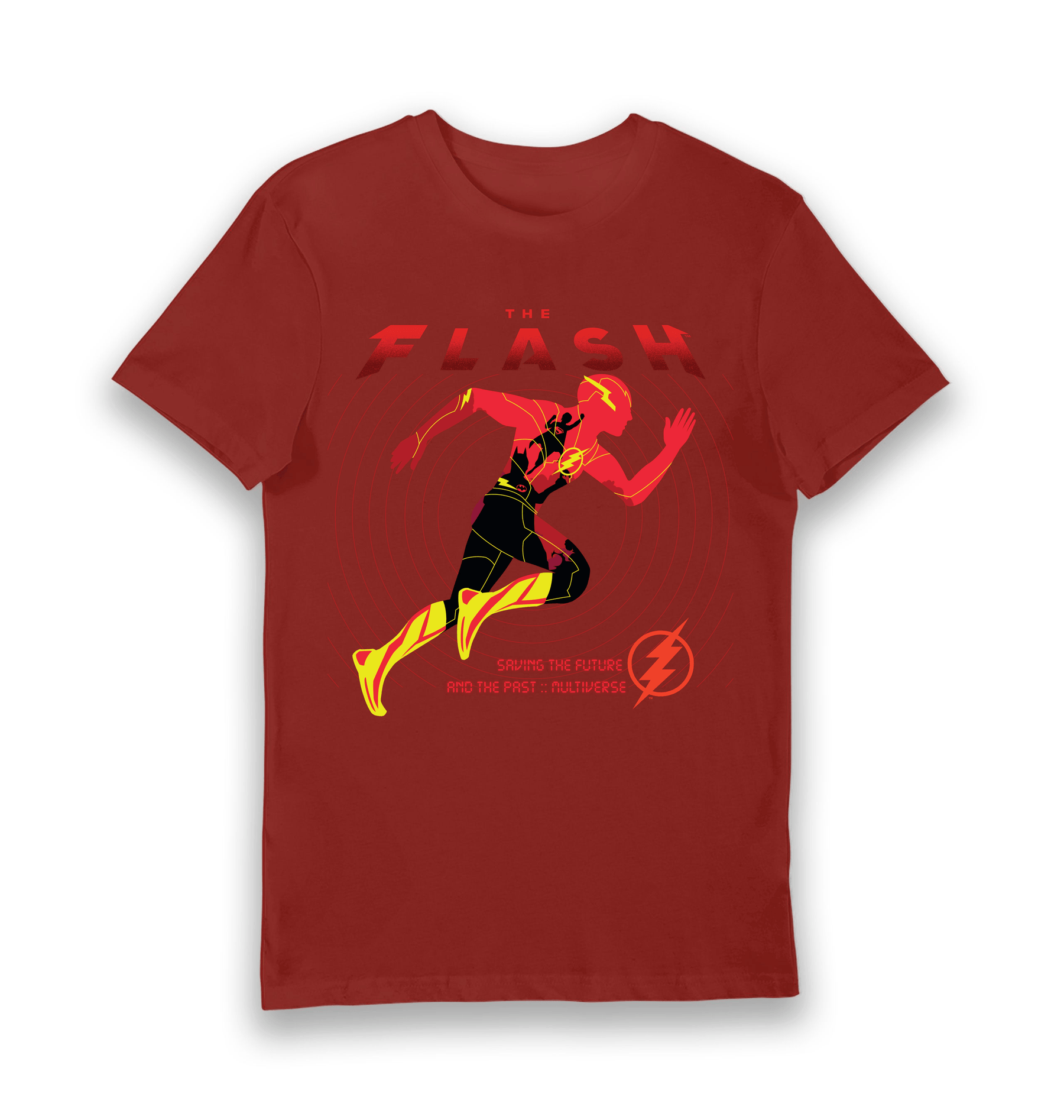 Brick Red Printed T-shirt Front