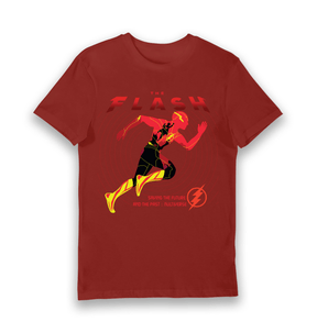 Brick Red Printed T-shirt Front