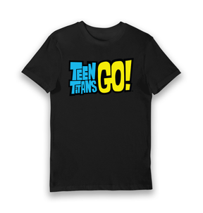 Black Printed T-shirt Front