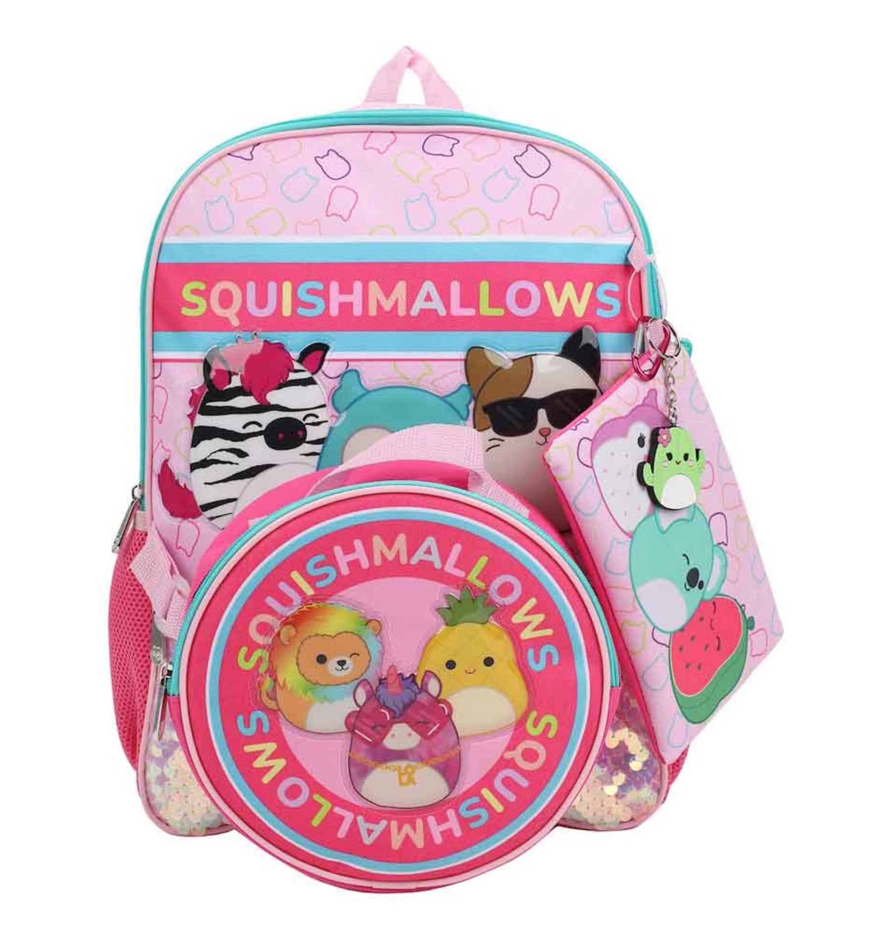 pink Backpacks Front