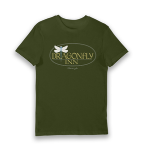 Forest Green Printed T-shirt Front