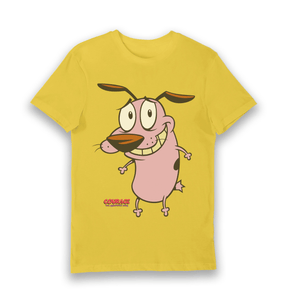 Yellow Printed T-shirt Front