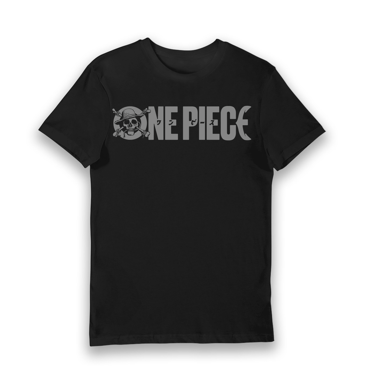 Black Printed T-shirt Front