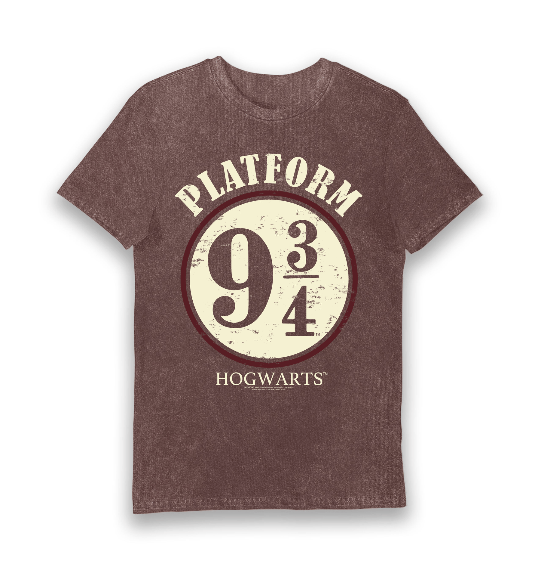 Vintage Red Printed T-shirt Front
