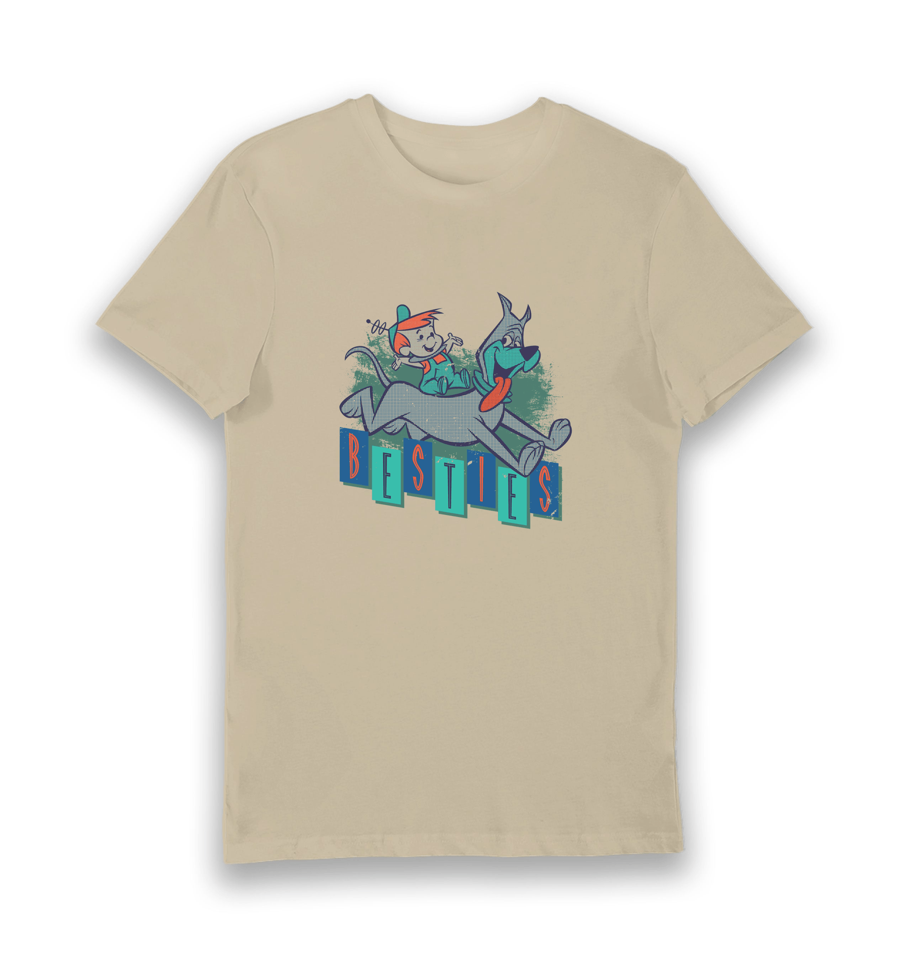 Sand Printed T-shirt Front