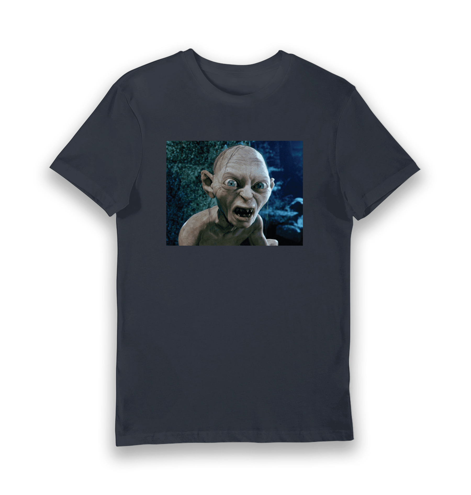 Navy Printed T-shirt Front