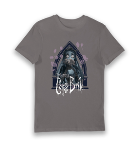 Charcoal Printed T-shirt Front