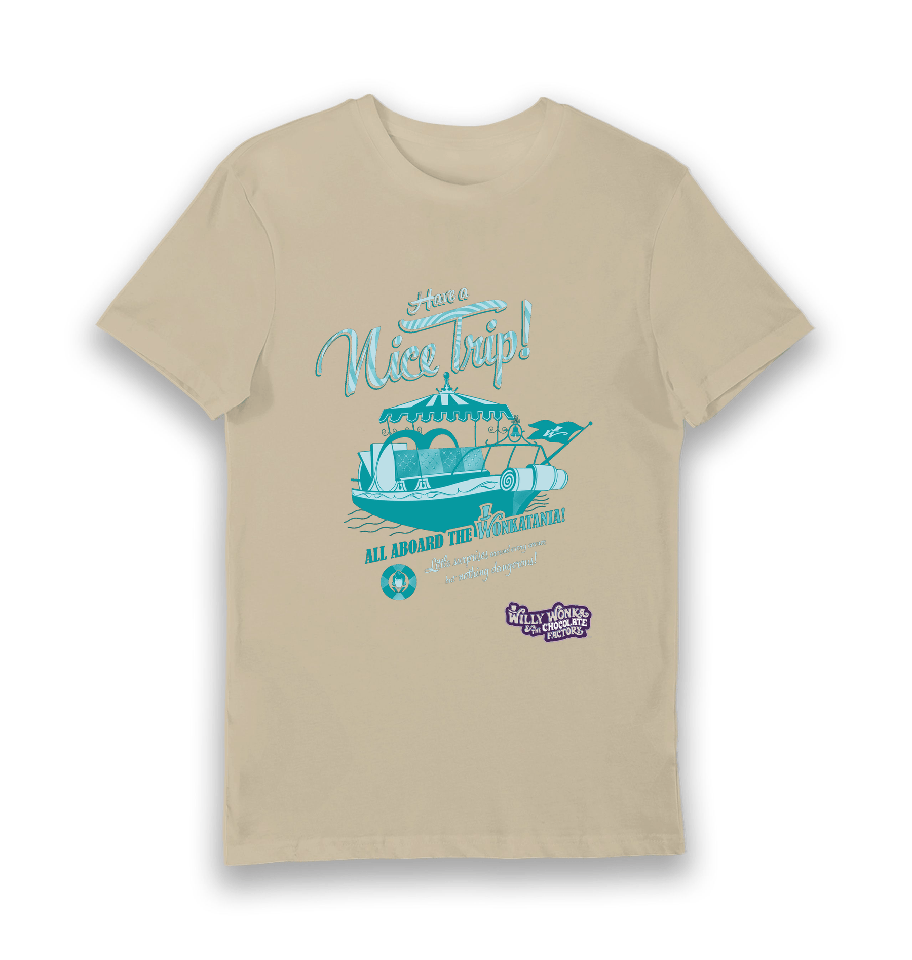 Sand Printed T-shirt Front