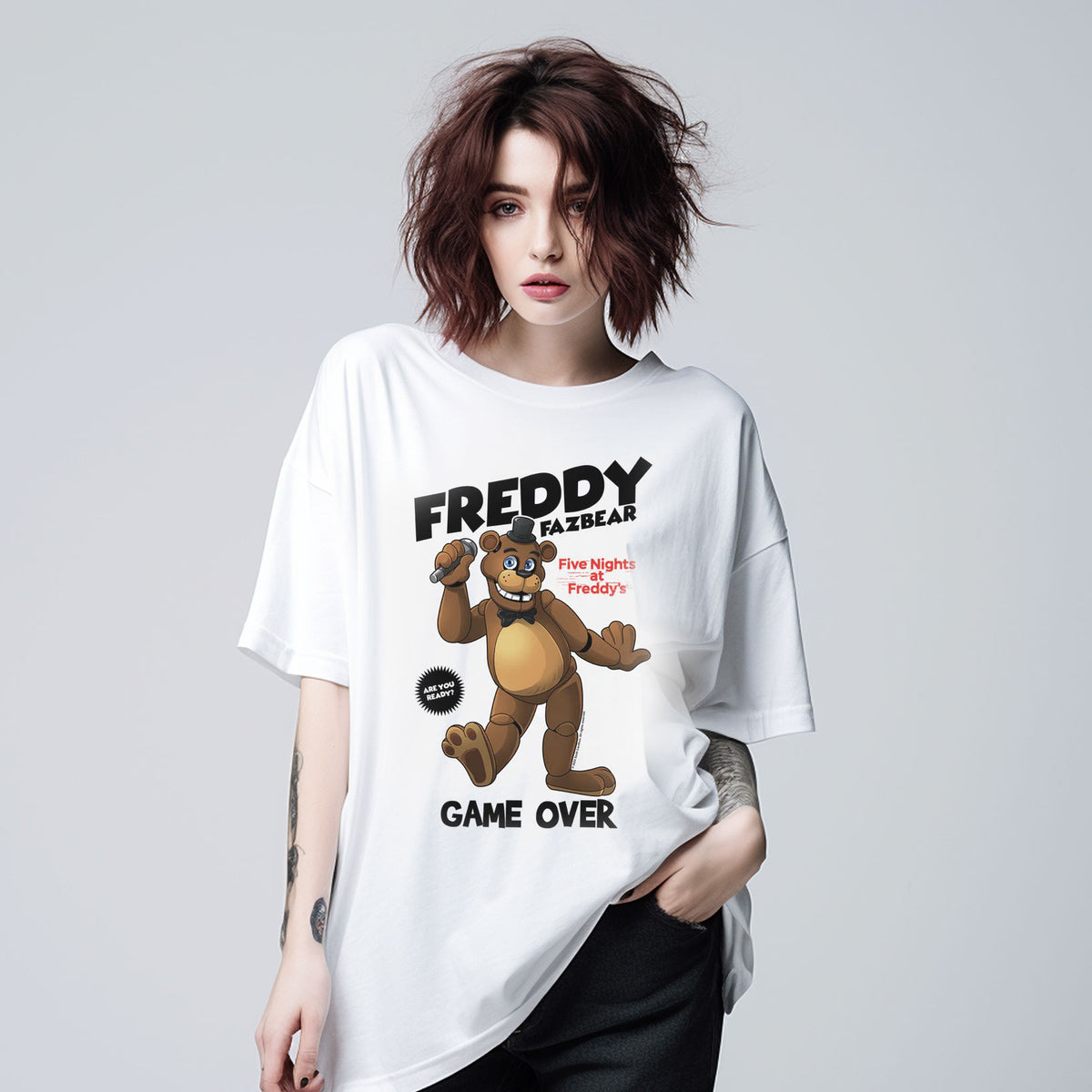 Five Nights At Freddys Fazbrear Game Over T-Shirt