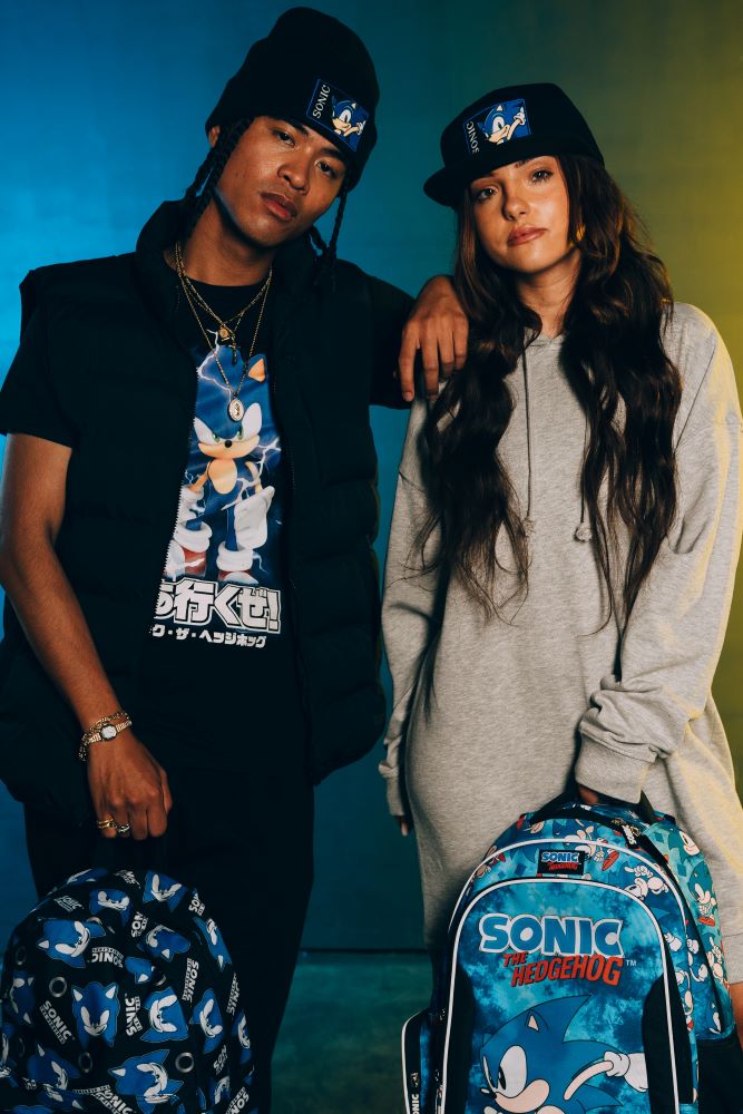 Sonic the Hedgehog Patch Adults Beanie