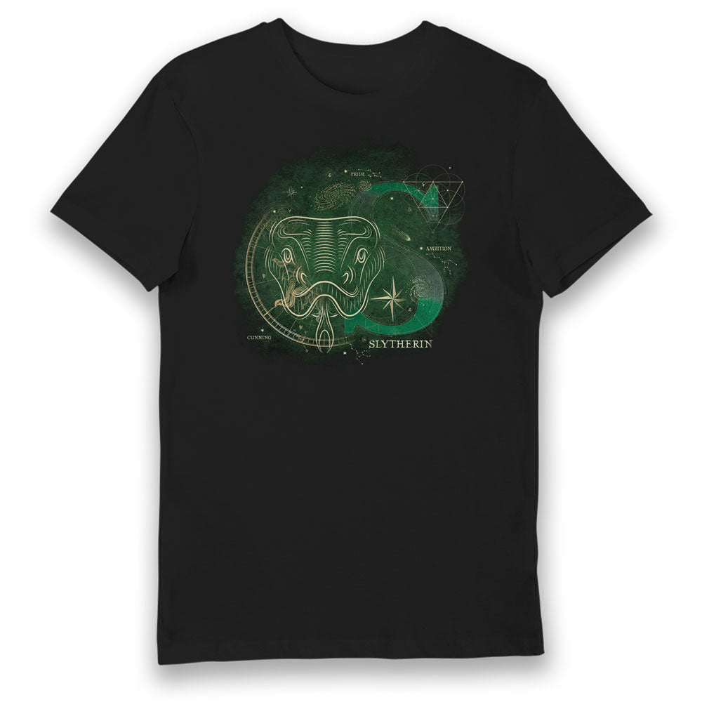 Harry Potter Slytherin House Glow in The Dark Adults T-Shirt Bulk Buy