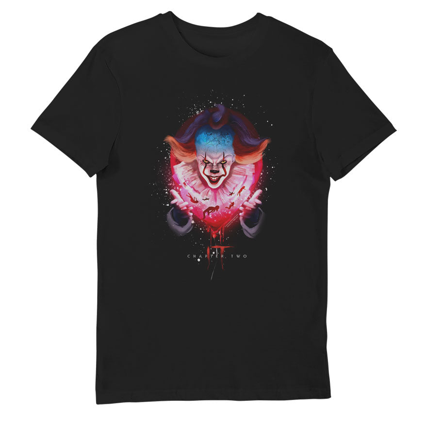 IT Chapter Two Pennywise Glow Adults T-Shirt