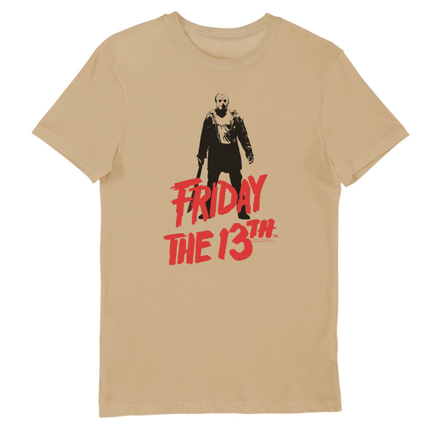 Friday The 13th Jason Sand Adults T-Shirt