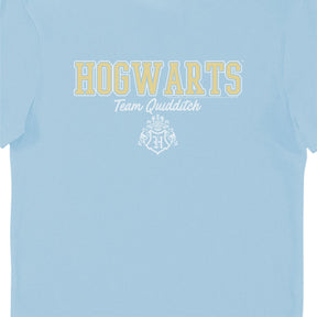 Harry Potter Hogwarts Team Quidditch Blue Adults T-Shirt