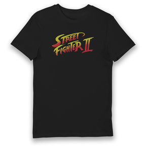 Street Fighter Logo Adults T-Shirt