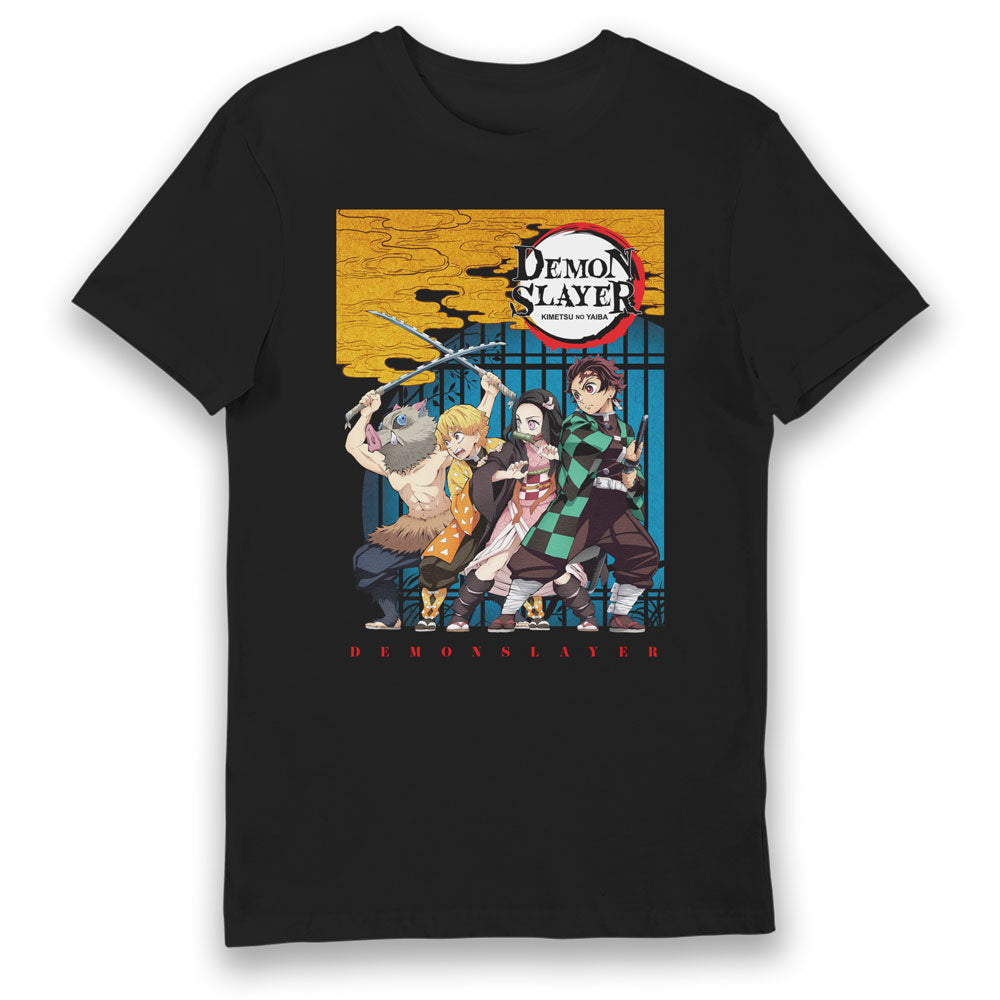 Demon Slayer Characters Poster T-Shirt Bulk Buy