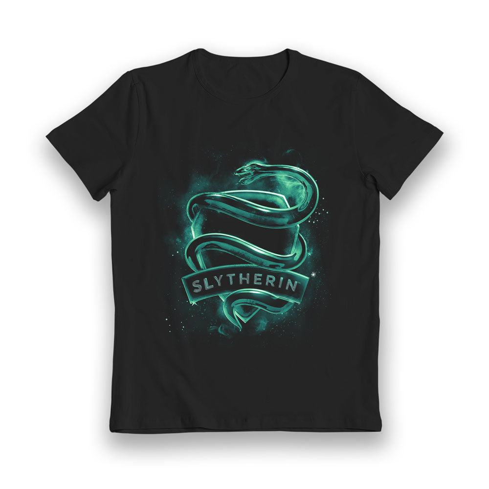 Harry Potter Slytherin House Glow in The Dark Kids T-Shirt