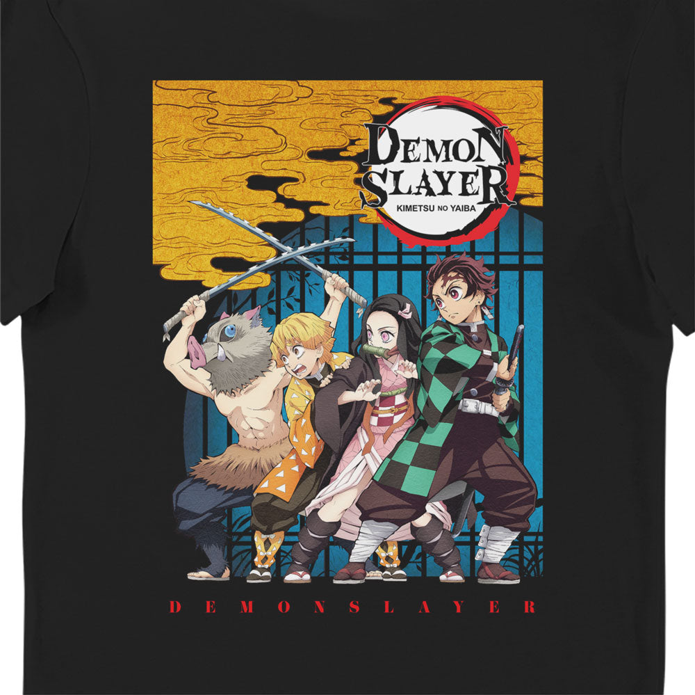 Demon Slayer Characters Poster T-Shirt Bulk Buy