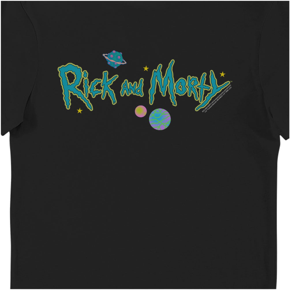 Rick and Morty Space To Live Is To Risk It All Adults T-Shirt