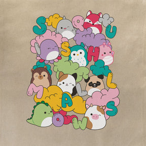 Squishmallows Squad Tote Bag