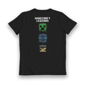 Minecraft Legends Creeper & Piglin Kids T-Shirt