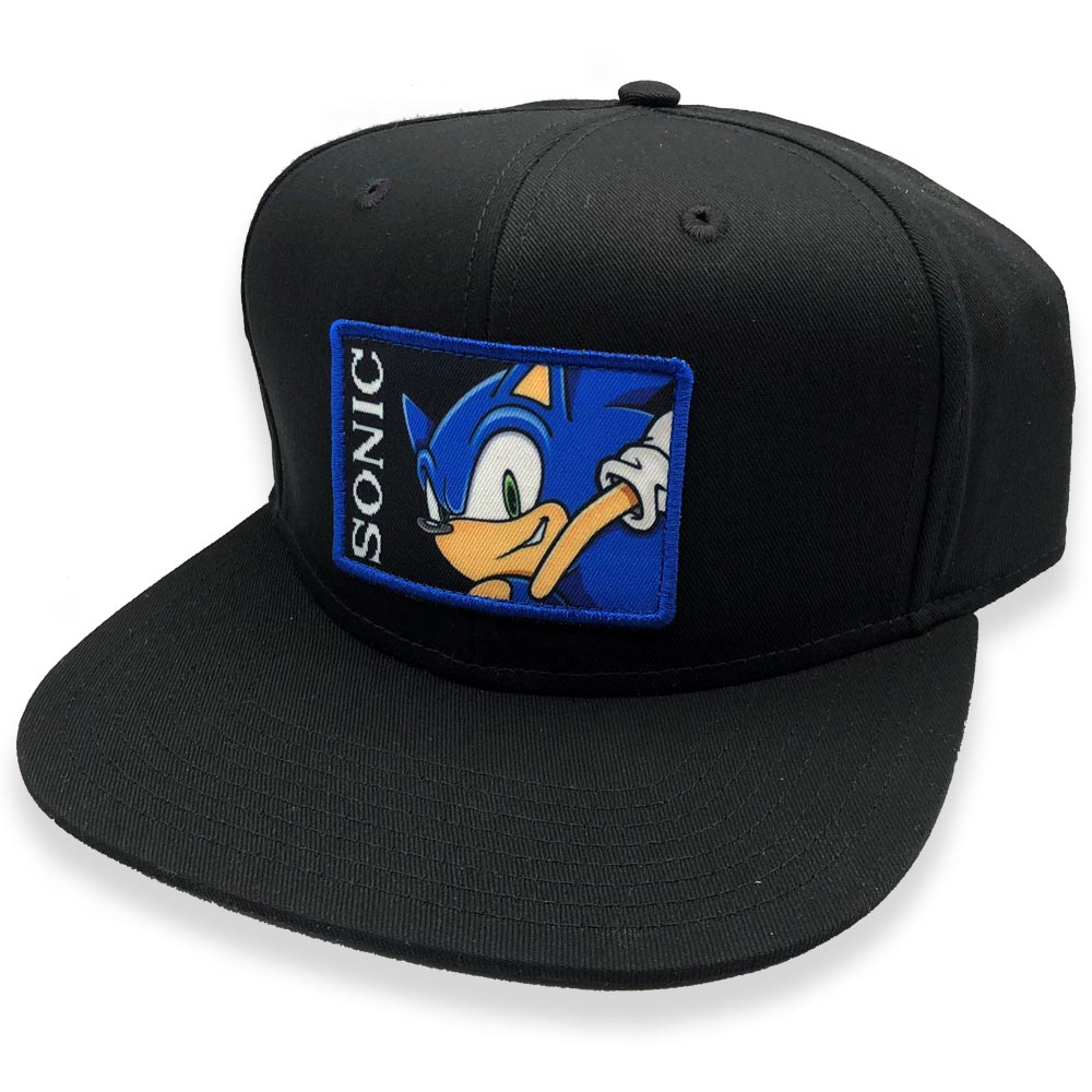 Sonic the Hedgehog Full Patch Snapback Cap