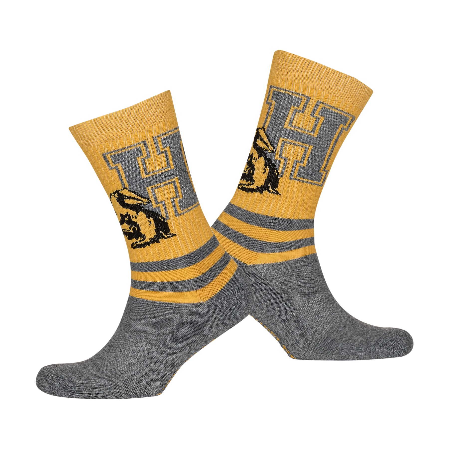 Harry Potter Hufflepuff Striped Adults Socks