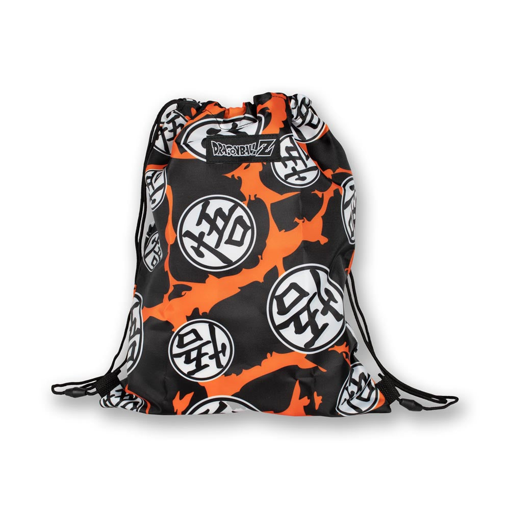 Dragon Ball Z Logo Bolt Premium Pencil Case & Kit Bag Set