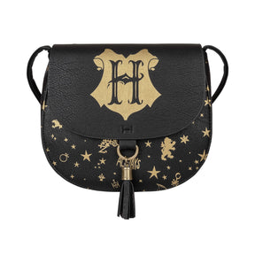 Harry Potter Hogwarts Crest Premium Crossbody Bag