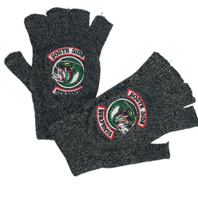 Riverdale Southside Serpents Fingerless Gloves