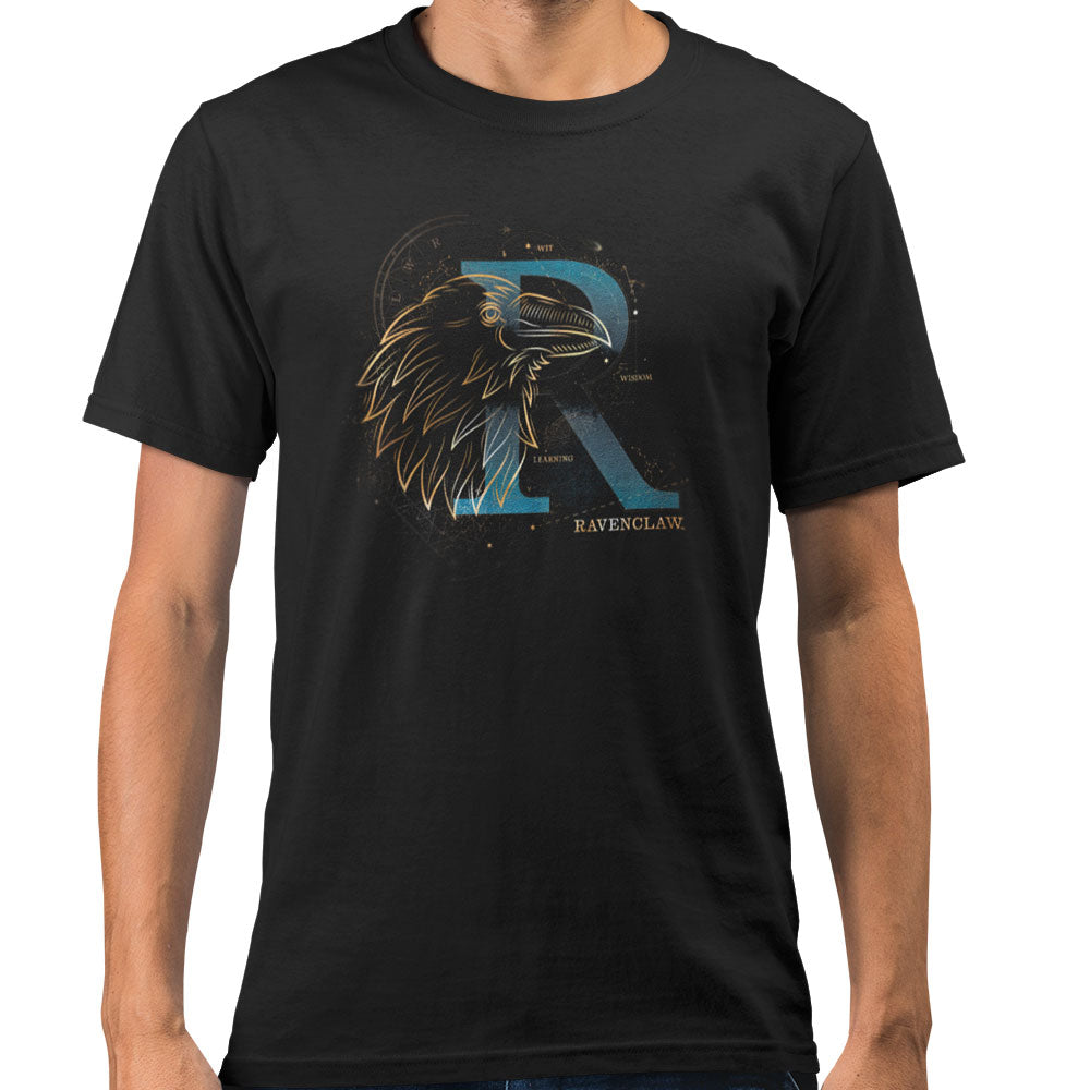 Harry Potter Ravenclaw House Glow in The Dark Adults T-Shirt Bulk Buy