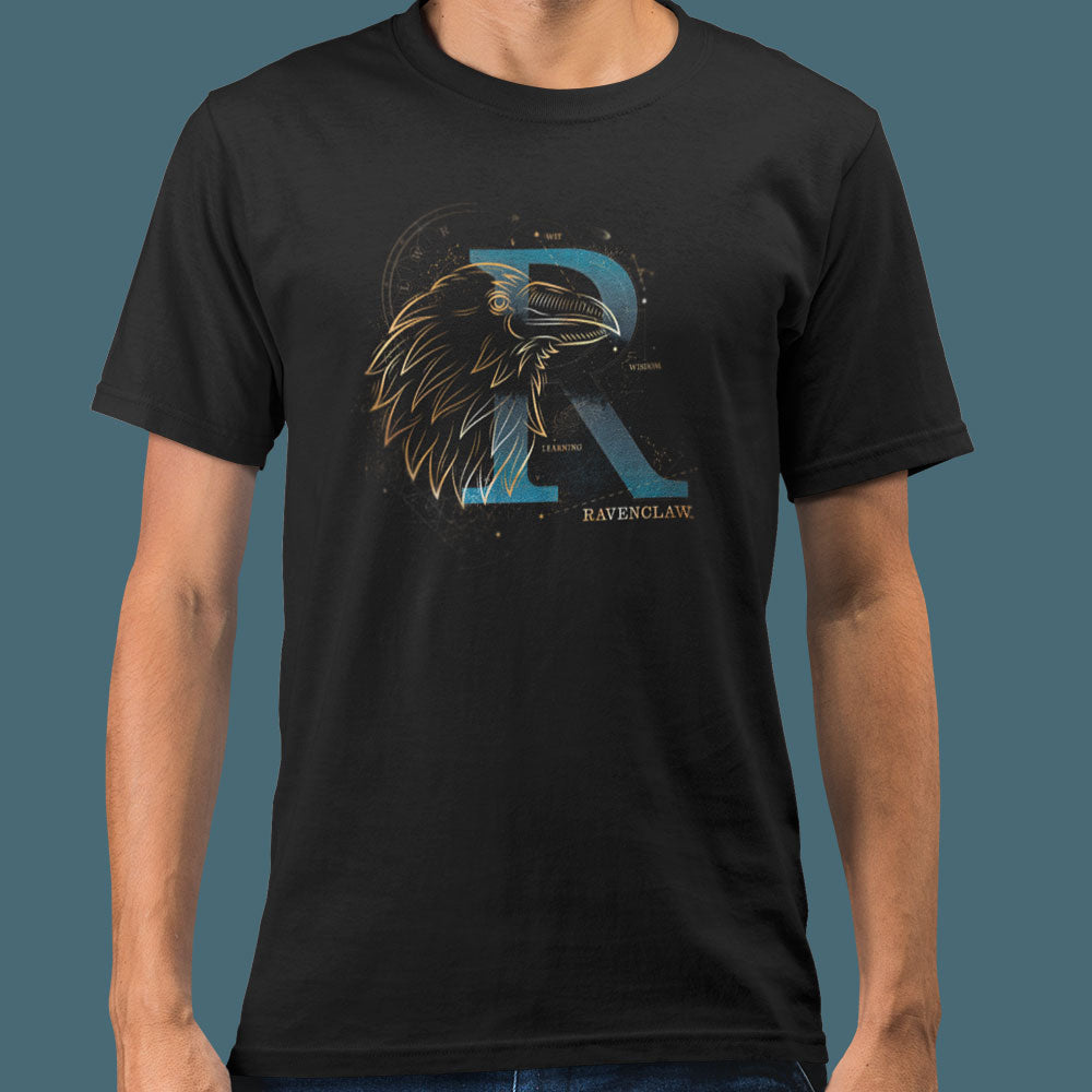 Harry Potter Ravenclaw House Glow in The Dark Adults T-Shirt