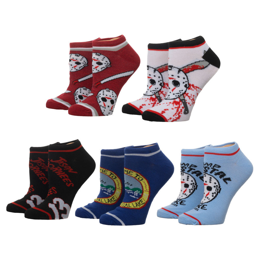 Friday the 13th 5-pair Ankle Socks